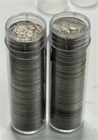 (2) ROLLS OF BUFFALO NICKELS