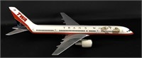 "TWA" Boeing 727 Model Airplane