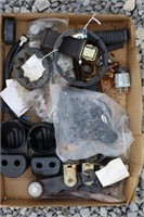 Miscellaneous moped parts, foot pegs, Garelli