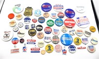 55 Vintage Political Campaign Buttons Collection+