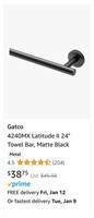 Gatco 4240MX Latitude II 24" Towel Bar