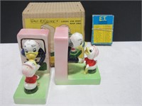 WALT DISNEY'S LUDWIG VON DRAKE BOOKENDS