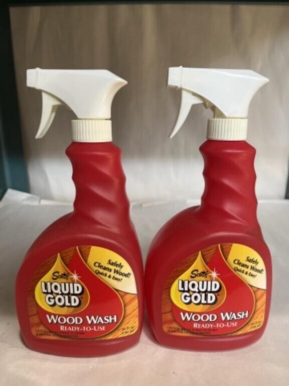 2 Scott’s Liquid Gold wood wash 
24 fl oz
