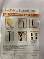 Magnetic Garage Door Screen