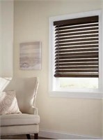 1 LOT (4) ASSORTED BLINDS. (1) Espresso Cordless