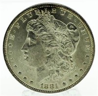 1881-O Gem PL-BU Morgan Silver Dollar