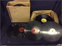 Large lot of vintage records Columbia decca etc.