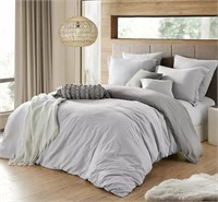 Swift Home  Reversible Duvet Cover Set Queen/Full