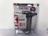 Adjustable jet, flame torch