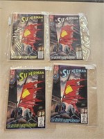 Jan. 1993 Superman Comics 1st-4th Prints