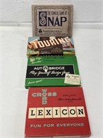 SNAP, Touring, Lexicon, Autobridge card games VD