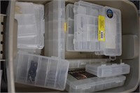 Lot Of Plastic Divided Containers
