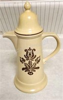 Vintage Pfaltzgraff 14in tea/coffee pot