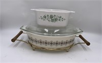 Vintage Pyrex Promotional Empire Scroll & More