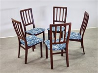 RS Associates Teak Highback Dining Chairs