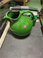 Green Pottery Pitcher