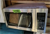 Magic Chef Stainless Steel Microwave. In Shed