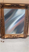 ANTIQUE FRAMED MIRROR