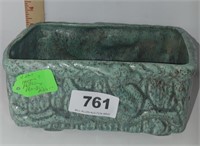 green Hager pottery planter