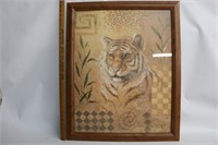 Tiger Art by V. Flasch