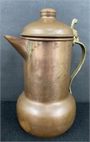 Rustic Cooper Pitcher-Decorative Purposes Only