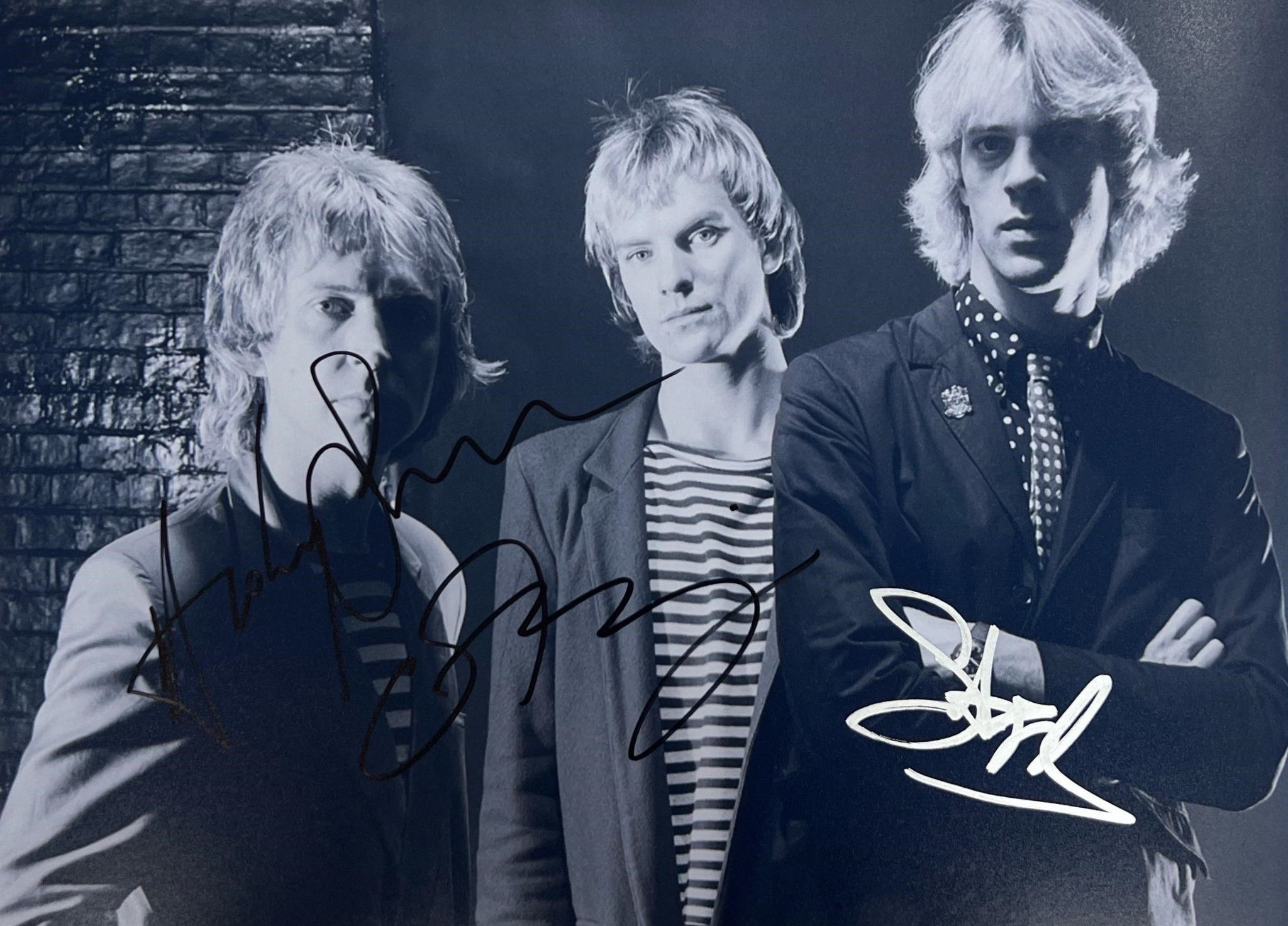 Autograph Signed COA RARE Music 8 x 12 Photo Z