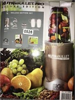 NUTRI BULLET $130 RETAIL DELUXE EDITION