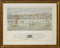 Henry Finn "Rhode Island" Offset Lithograph