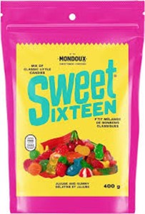 Sweet Sixteen Gummy, 400 g BB DEC4 2023