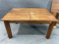 Robust Solid Wood Dining Table