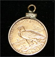 1913 2 1/2 Dollar Gold Coin