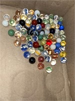 Glass marbles 80 count