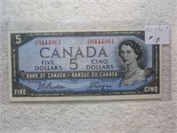 $5-1954 Beattie Coyne (Extra Fine)