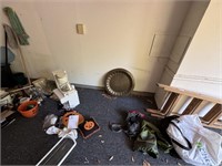 REMAINING CONTENTS OF GARAGE AS SHOWN