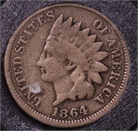 1864 INDIAN HEAD CENT VG