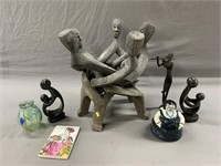 Sculptures, Ceramics, Art Glass Vase