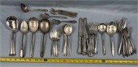 Silverplate and Stainless Utensils