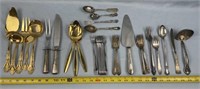 Silverplate and Stainless Utensils