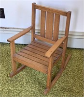 Child’s rocking chair