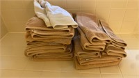 Lot of Bathroom Towels