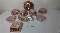 VINTAGE METAL JELLO MOLDS