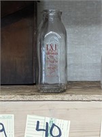 IXL Creamery Friedens, PA Milk Bottle