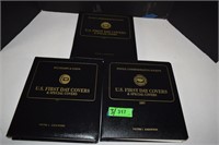 Three Binders U.S. Postal First Day Covers