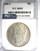 1880-O Morgan PCI MS-62