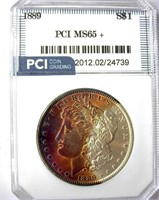 1889 Morgan PCI MS-65+ LISTS FOR $425