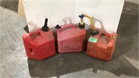 3 -2 gal gas cans