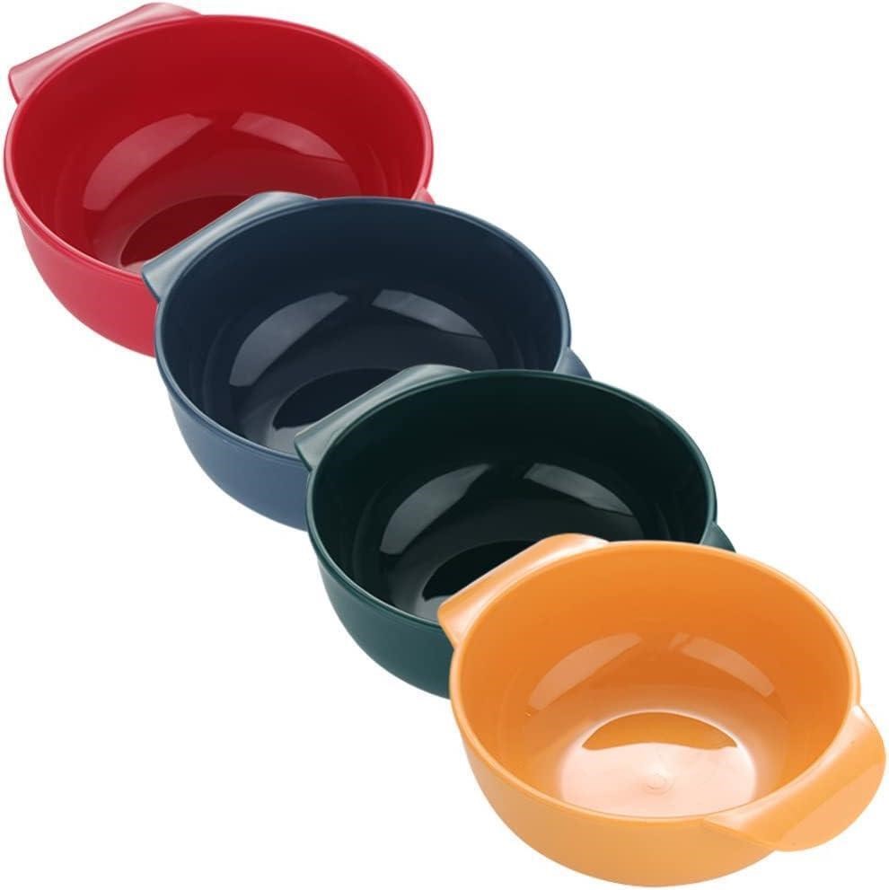 4pcs Plastic Bowl Set