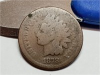 OF) better date 1878 Indian head penny
