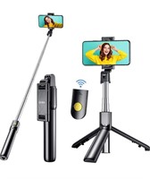 Gritin Selfie Stick, 3 in 1 Bluetooth Selfie