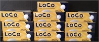 NEW DUNLOP 10 BOXES LOCO GOLF BALLS